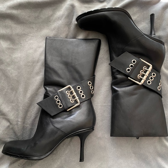Steven Steve Madden Badass Punk Goth boots 9 - Picture 4 of 6